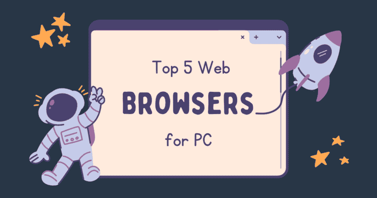 Top 5 web browsers for pc