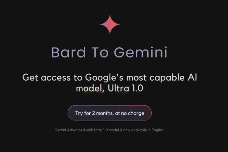 Bard to gemini: google’s chatbot gets a new name
