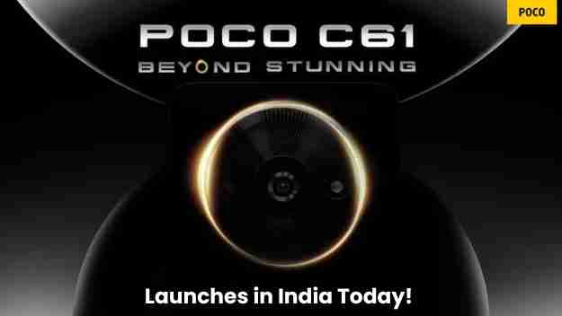 Poco c61: budget beast launches in india today!