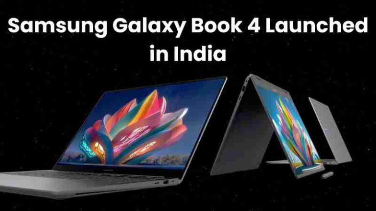 Samsung galaxy book 4: top features & price in india