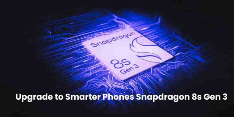 Upgrade to smarter phones: snapdragon 8s gen 3