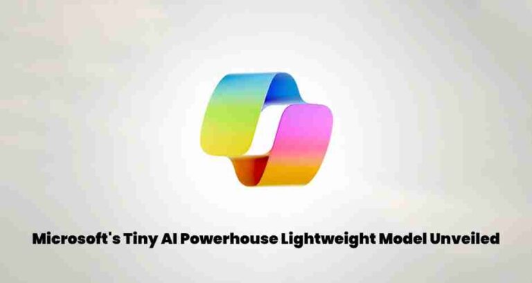 Microsoft’s tiny ai powerhouse: lightweight model unveiled