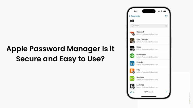 Apple password manager: is it secure and easy to use?