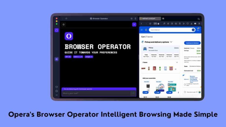 Opera’s browser operator: intelligent browsing made simple