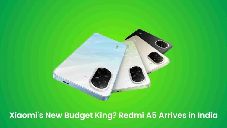 Xiaomi’s new budget king? Redmi a5 arrives in india