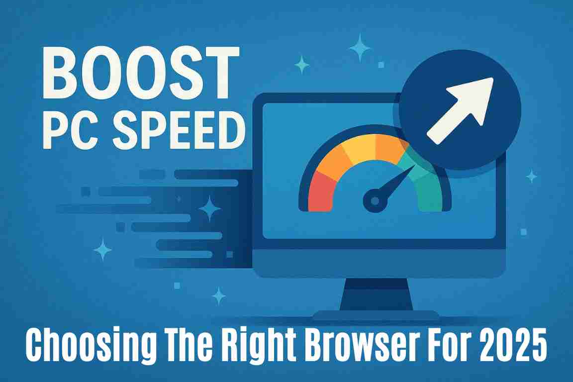 Boost pc speed choosing the right browser for 2025