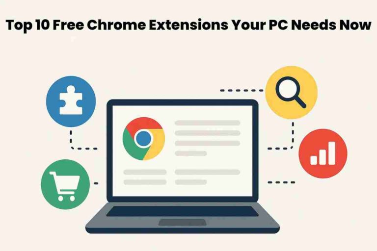 Top 10 free chrome extensions your pc needs now