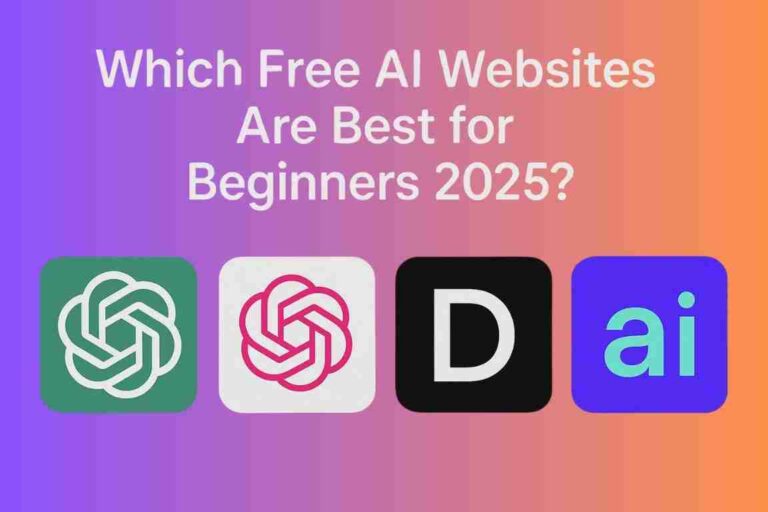 Which free ai websites are best for beginners 2025?