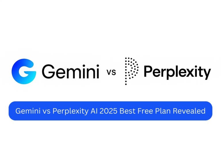 Gemini vs perplexity ai 2025: best free plan revealed