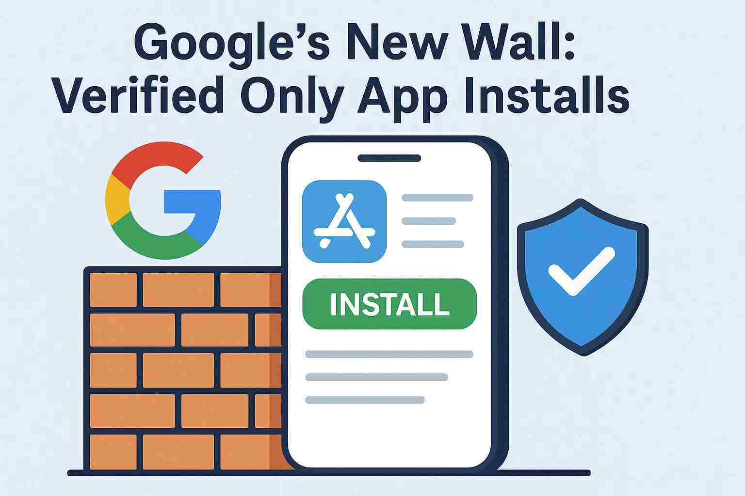 Googles new wall verified only app installs