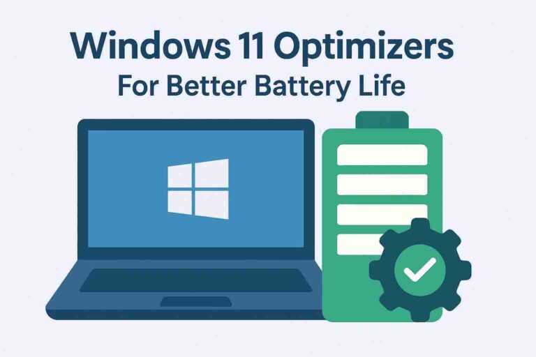 Top 5 windows 11 optimizers for better battery life