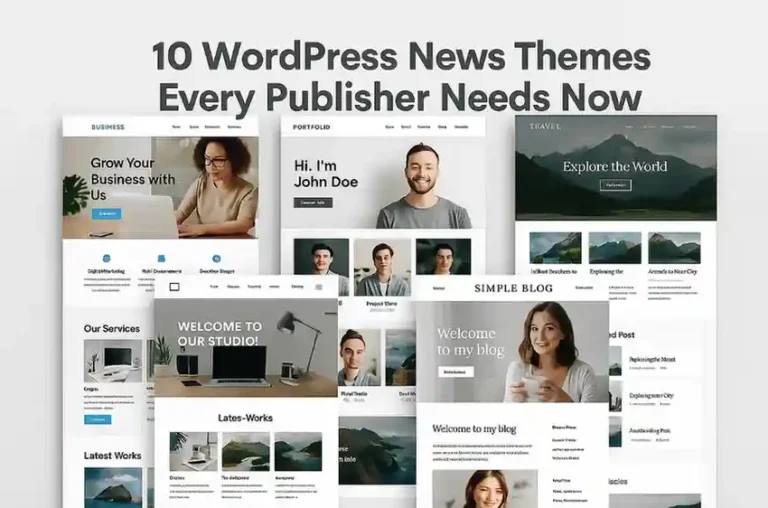 10 wordpress news themes every publisher needs now