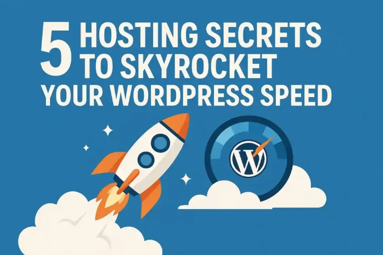 5 hosting secrets to skyrocket your wordpress speed