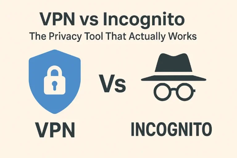 Vpn vs incognito: the privacy tool that actually works