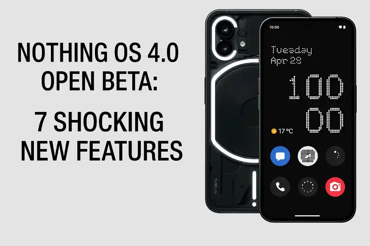 Nothing os 4. 0 open beta 7 shocking new features