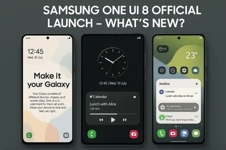 Samsung one ui 8 official launch – what’s new?