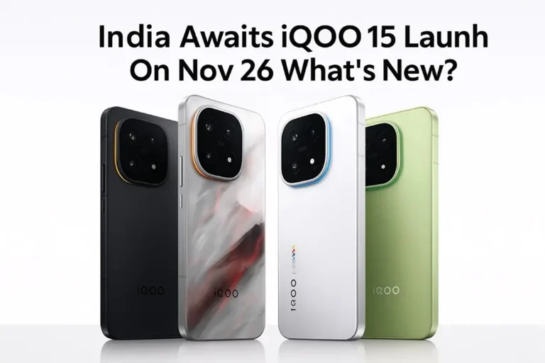 India awaits iqoo 15 launch on nov 26: what’s new?