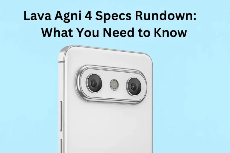 Lava agni 4 specs rundown: what you need to know