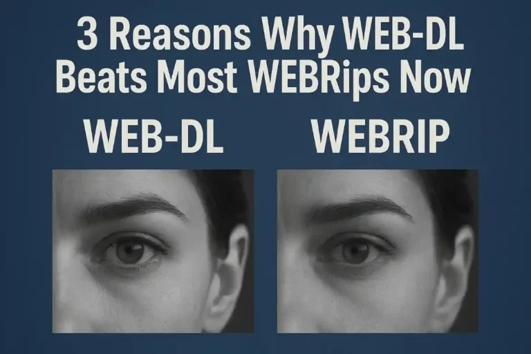 3 reasons why web-dl beats most webrips now