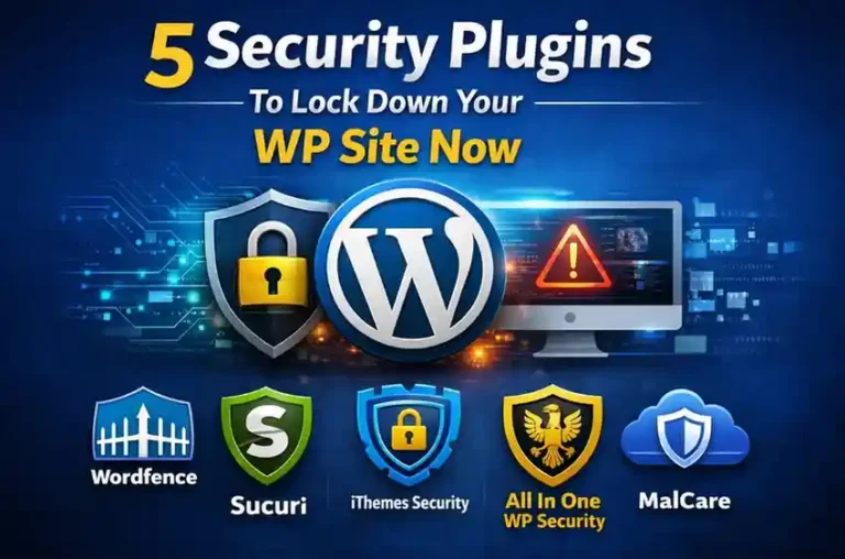 5 security plugins to lock down your wp site now