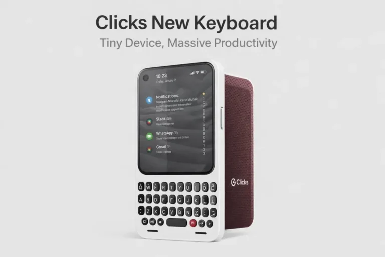 Clicks’ new keyboard: tiny device, massive productivity