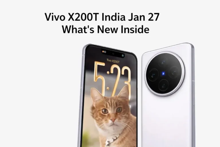 Vivo x200t india jan 27: what’s new inside