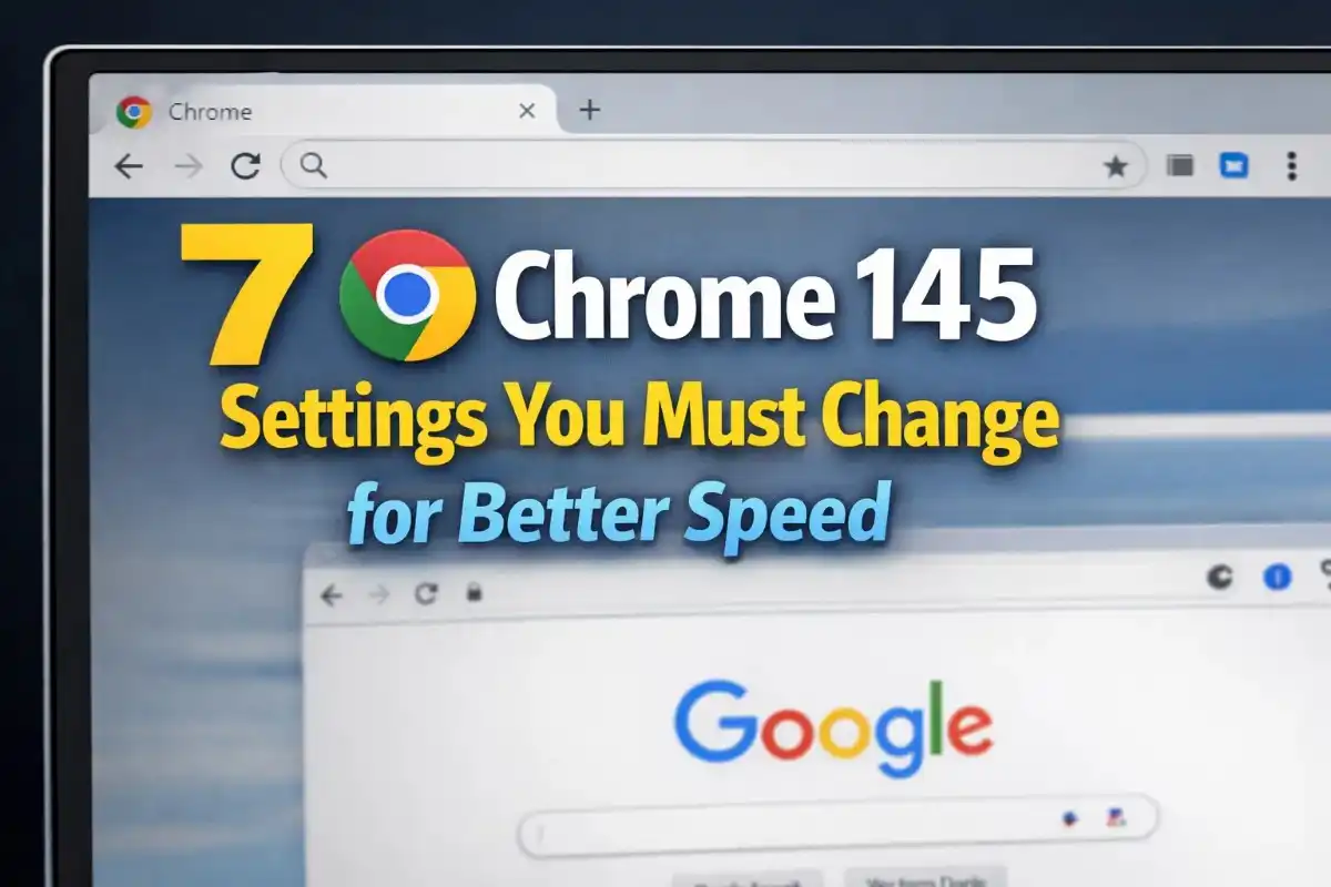 7 chrome 145 settings you must change for better speed