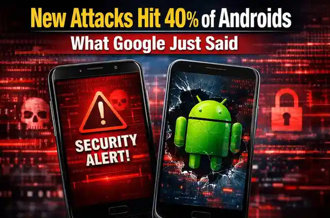 New attacks hit 40% of androids: what google just said