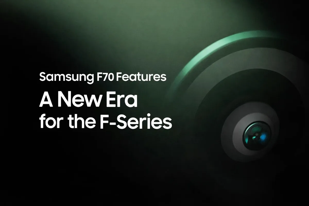 Samsung f70 features a new era for the f series
