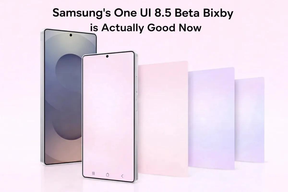 Samsungs one ui 8. 5 beta bixby is actually good now