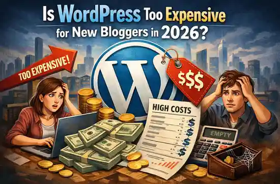 Is wordpress too expensive for new bloggers in 2026
