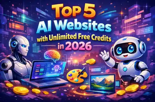 Top 5 ai websites with unlimited free credits in 2026