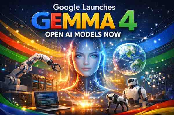 Google launches gemma 4 open ai models now