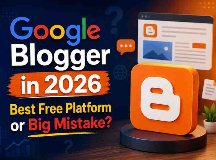 Google blogger in 2026 best free platform or big mistake