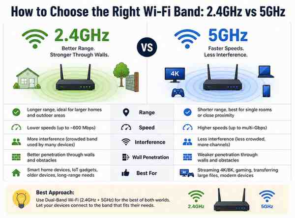 How to choose the right wi-fi band: 2. 4ghz vs 5ghz