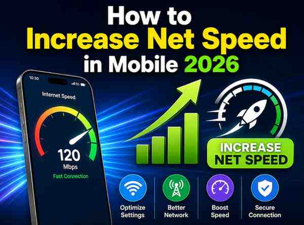 How to increase net speed in mobile 2026