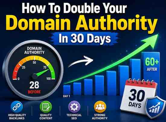 How to double your domain authority in 30 days