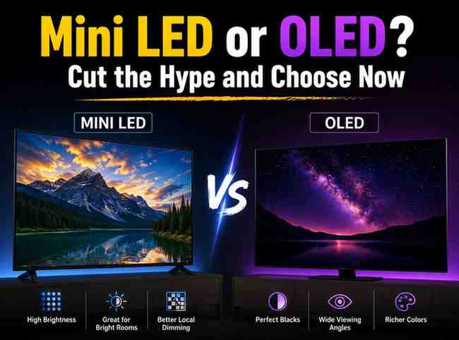 Mini led or oled? Cut the hype and choose now