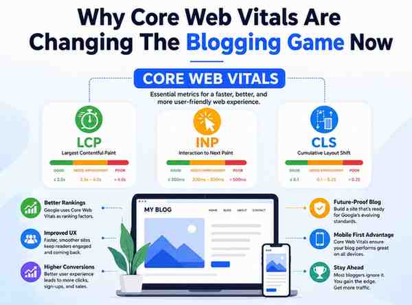 Why core web vitals are changing the blogging game now